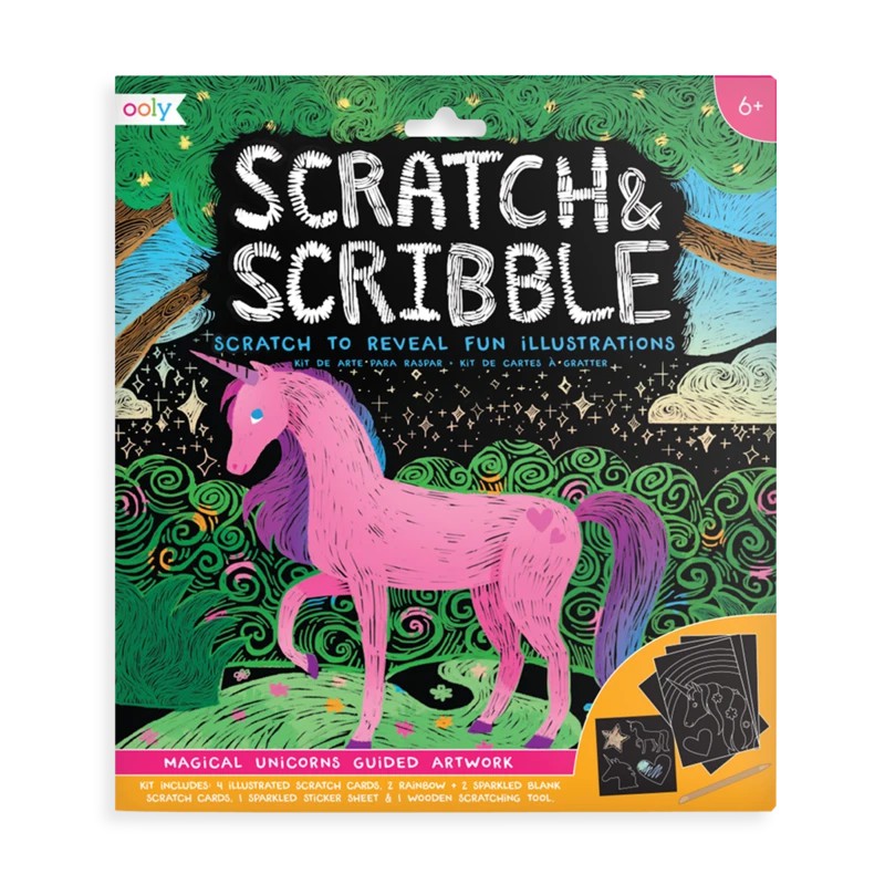 

Miniapolis Ooly - Scratch & Scribble - Magical Unicorn