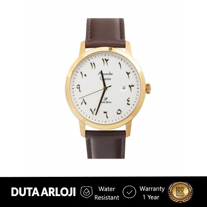 Alexandre Christie AC 1024 MD LGPSL Analog Men Leather