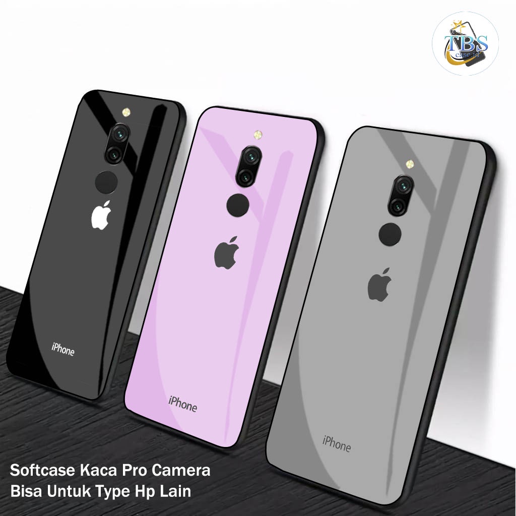 [M154] Softcase Kilau Bahan Kaca Redmi 6A Redmi 5A Redmi 4A Redmi 8 Redmi 8A Redmi 8A Pro - Case Hp 