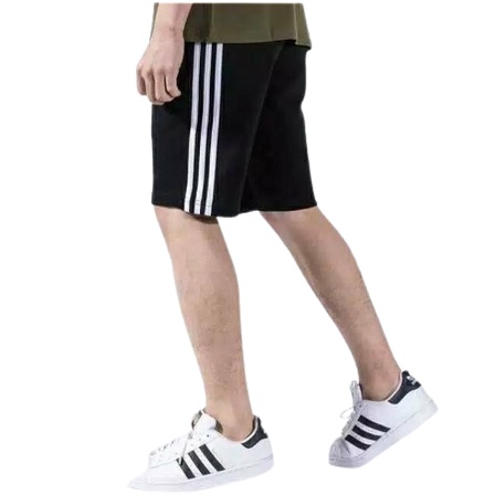 CELANA PENDEK OLAHRAGA CELANA TRAINING PENDEK PRIA WANITA BAHAN KAOS BISA COD