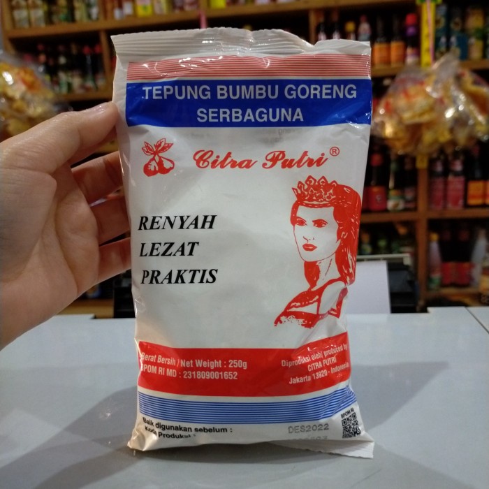 

Ds11 Tepung Bumbu Citra Putri/ Tepung Putri 250Gr G6B040B1