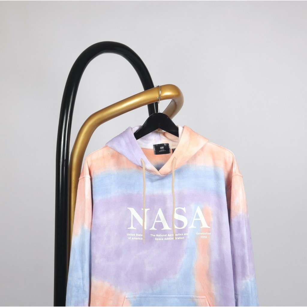 JAKET SWEATER HOODIE NASA TIE DYE HnM UNISEX PREMIUM QUALITY