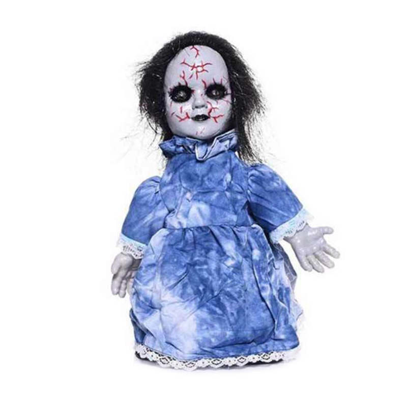 Mainan Boneka Bayi Elektrik Berjalan Untuk Dekorasi Halloween