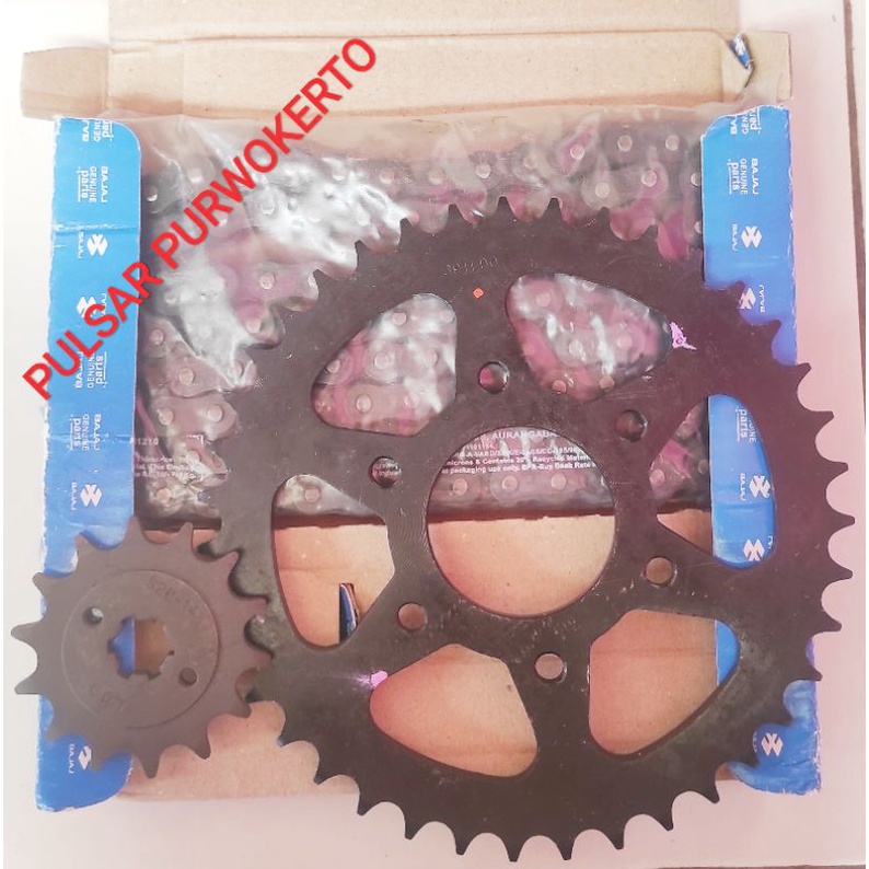 GEARSET GEAR SET KAWASAKI BAJAJ PULSAR 200NS NS200