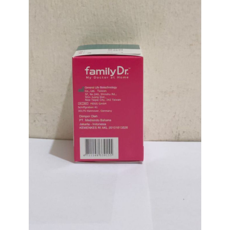 Strip Asam Urat Family Dr Urid Acid UA Familydr isi 25 pcs