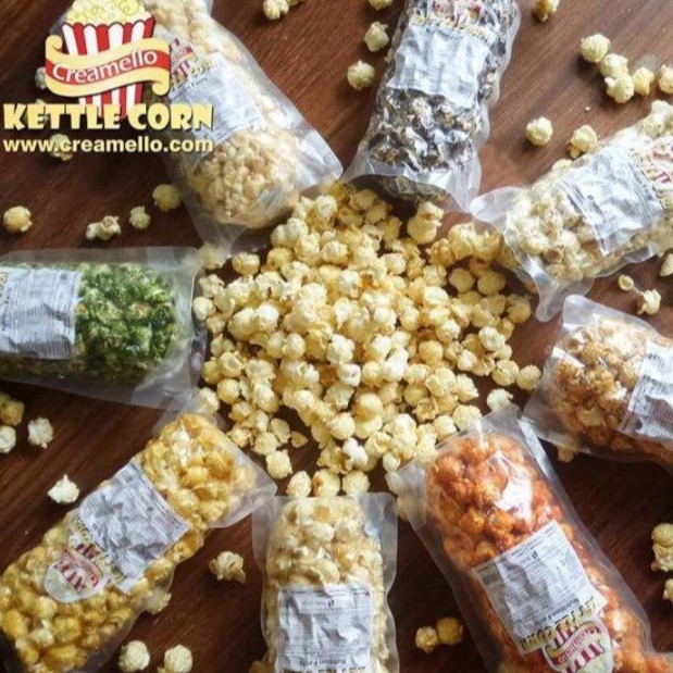 

Popcorn Kattle Corn Creamello Cemilan