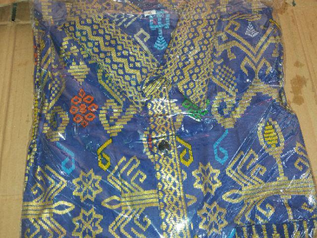 Qnunbatik Kemeja Batik Lengan Pendek Standard - 5l Narita Prodo