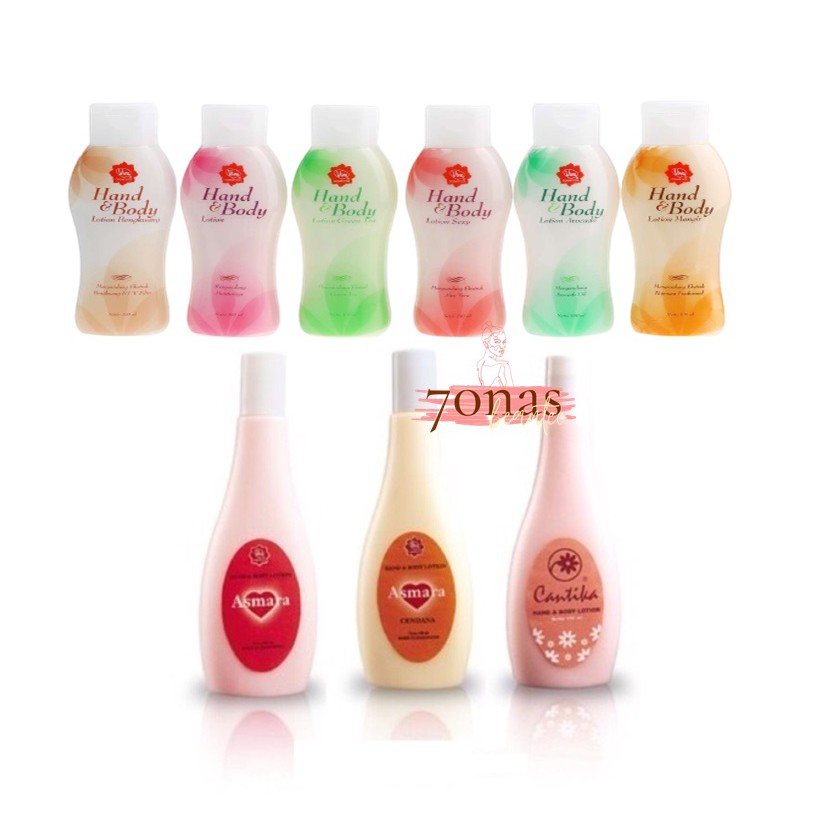 ♡70NAS.CO♡ | VIVA HANDBODY LOTION ASMARA CANTIKA CENDANA 100ML / PERAWATAN TUBUH
