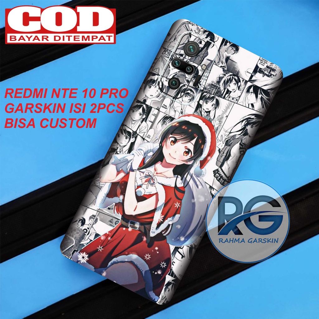 COD GARSKIN REDMI NOTE 10 PRO TOP ANIME BISA CUSTOM MOTIF