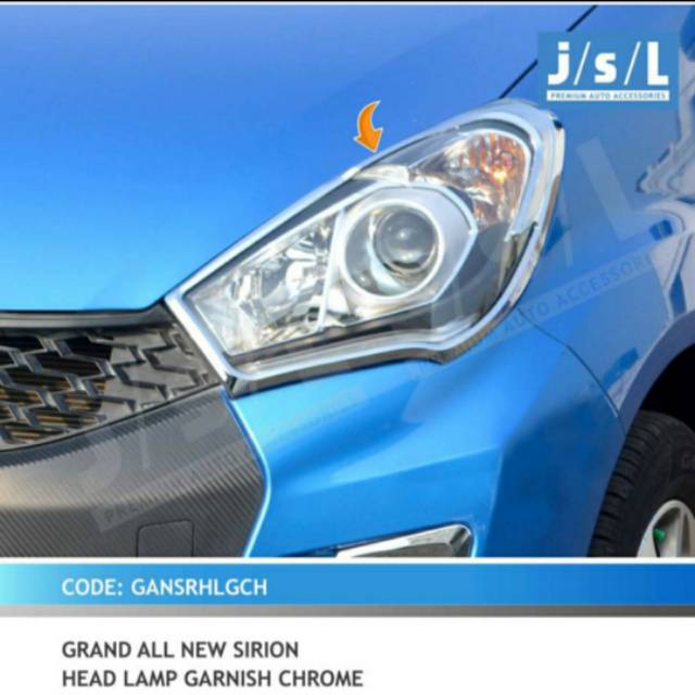 Garnish depan all new sirion jsl