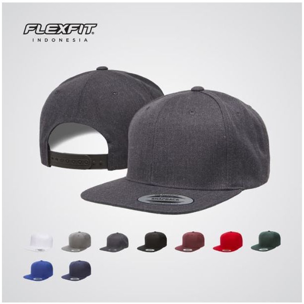 Topi Flexfit Yupoong 6089M Premium Classic Snapback