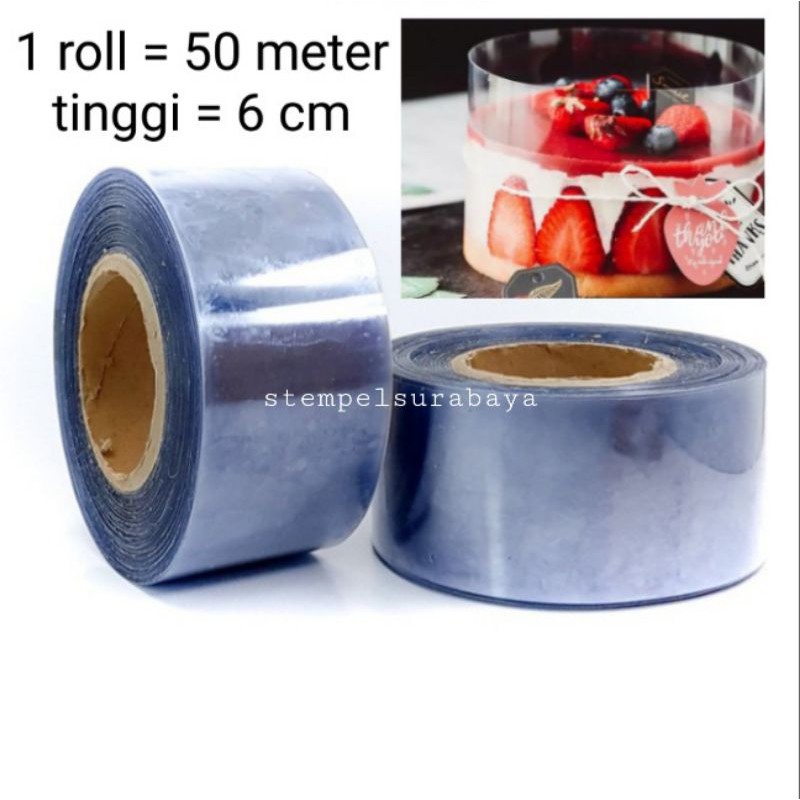 

50 meter x 6 cm mika roll cake mika tiramisu mika pinggiran kue tart mika cake Mika Roll Cake Mika Tiramisu Mica Edge Mika Cake Tart Mika Cake