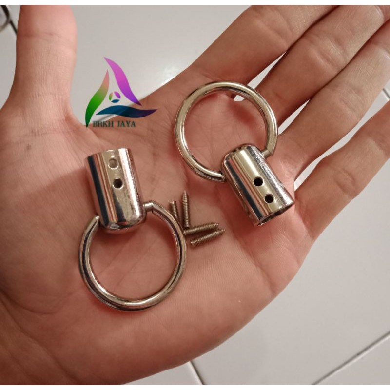 Ring Kait Lonceng Tas Bulat 1.7 Cm