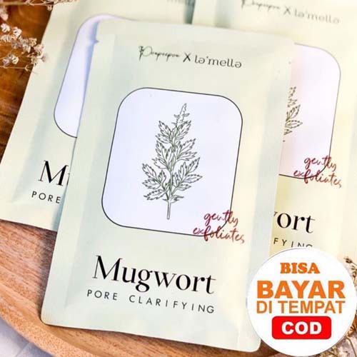 [RESMI] Mugwort MASK BY POUPEEPOU X LAMELLA 25GR