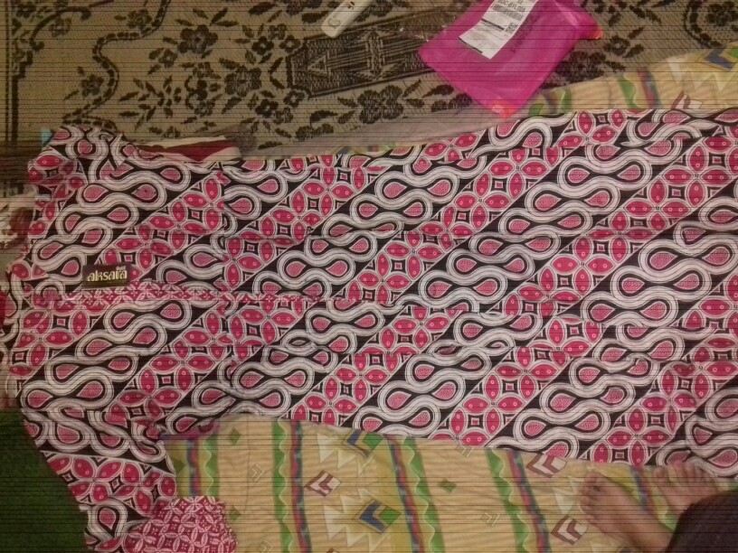 Gamis Batik Modern Murah Model Terbaru Ori Batik Pekalongan, Batik Tulis Cap Kombinasi Balotelli Xxl