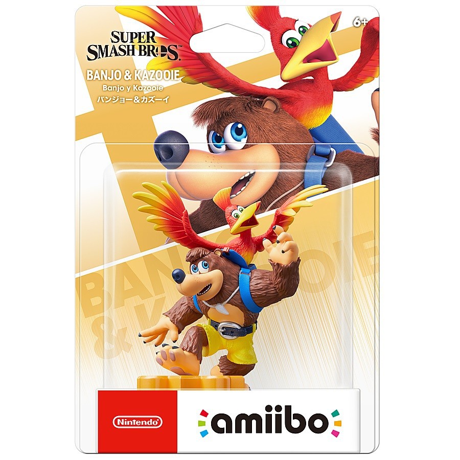 Nintendo Switch Amiibo Super Smash Bros Banjo &amp; Kazooie Series