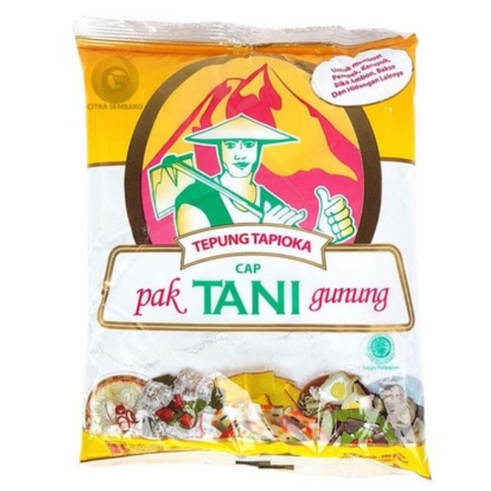 

tepung tapioka cap pak tani 500gr
