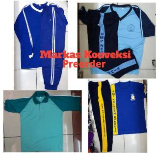 Stelan Olahraga Anak Sd Smp Baju Olahraga Seragam Sd