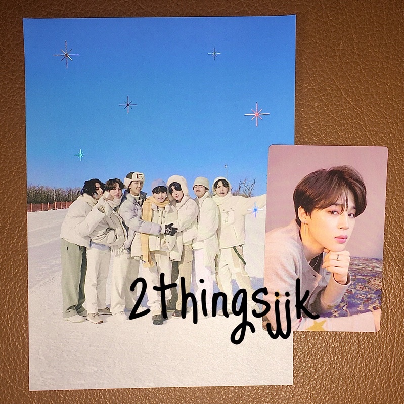 BTS Official Photocard Love Yourself Tear O Jimin Postcard