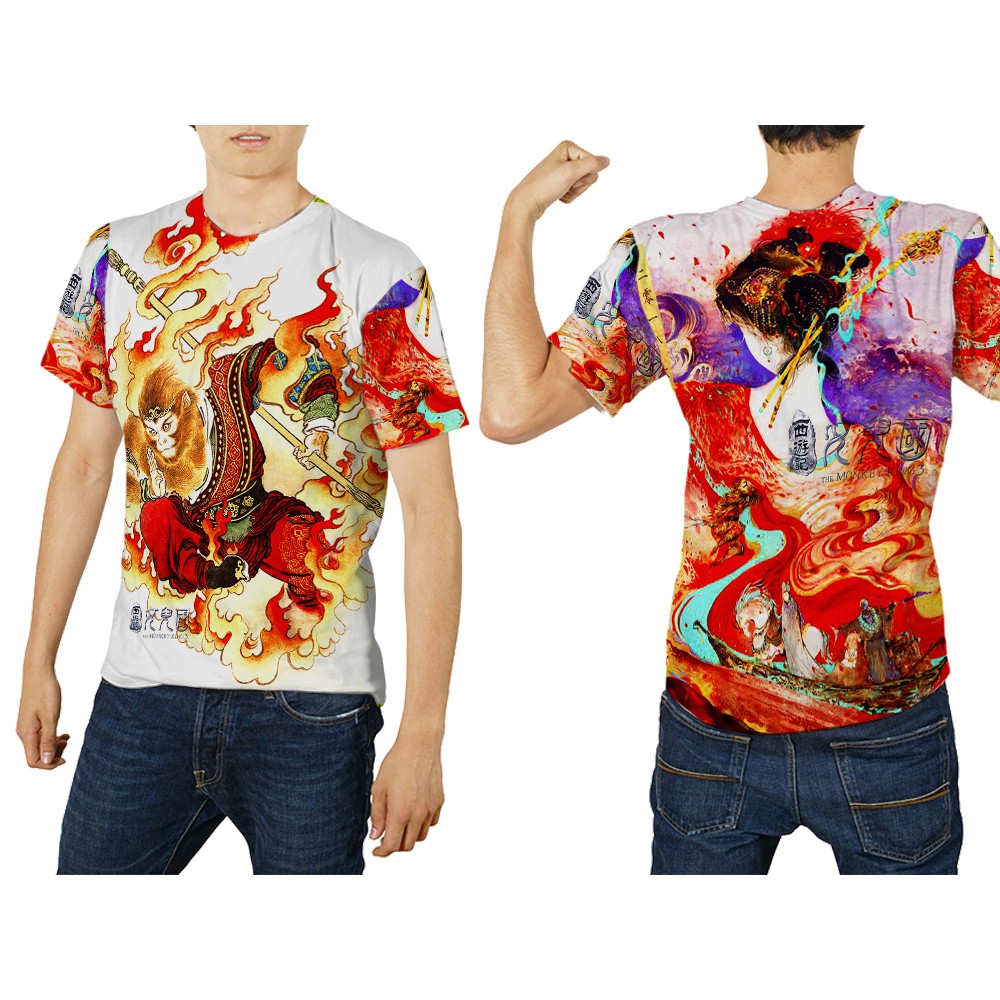 [Riashop] MONKEY KING 3 | T Shirt MONKEY KING 3  Pendek Pria | Kaos Pendek Pria MONKEY KING 3 - 301