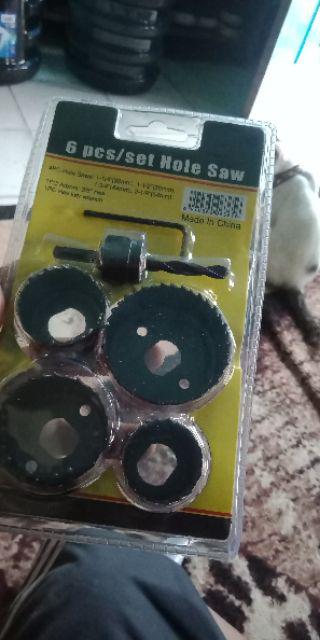 Hole Saw / Mata Bor Lubang Set 7 Pcs