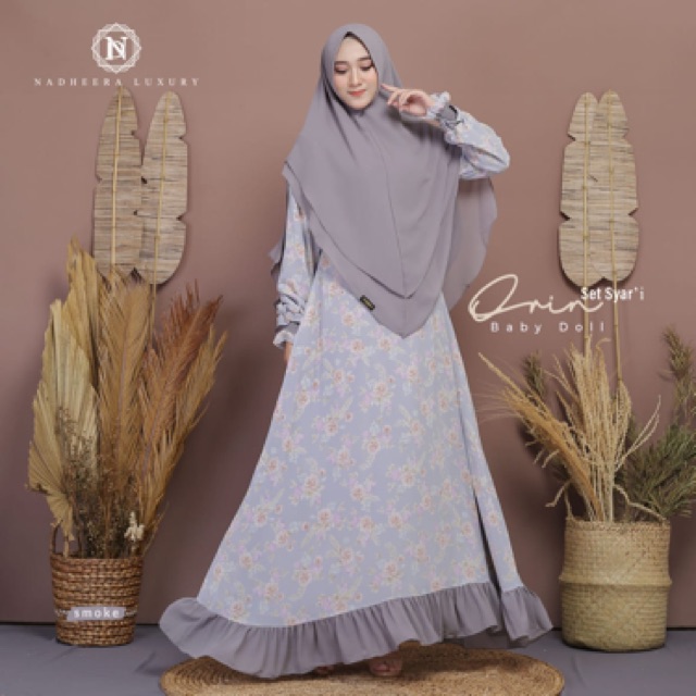 Nadheera Luxury Orin set Syar’i