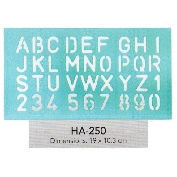 

Penggaris Butterfly HA 250