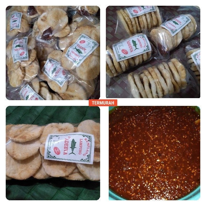 

Paket 10 bungkus kemplang adeeva
