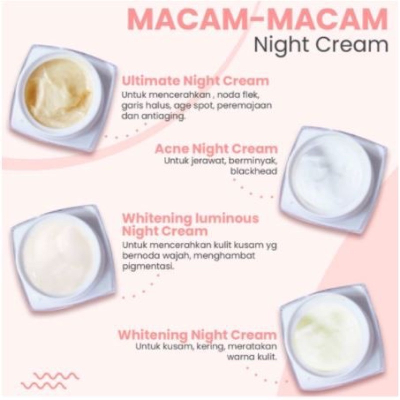 MS GLOW ACNE NIGHT CREAM