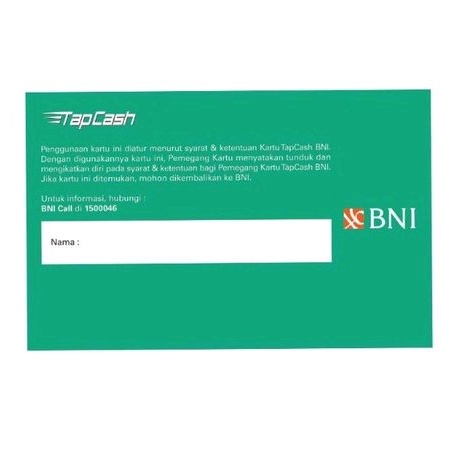 BNI Tapcash PRIMA design AYAM /Like eMONEY eTOLL Flazz or Brizzi