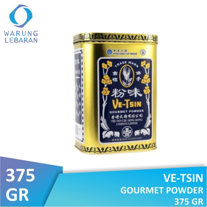 

Vetsin Hongkong 375gr - Ve-Tsin Penguat Rasa