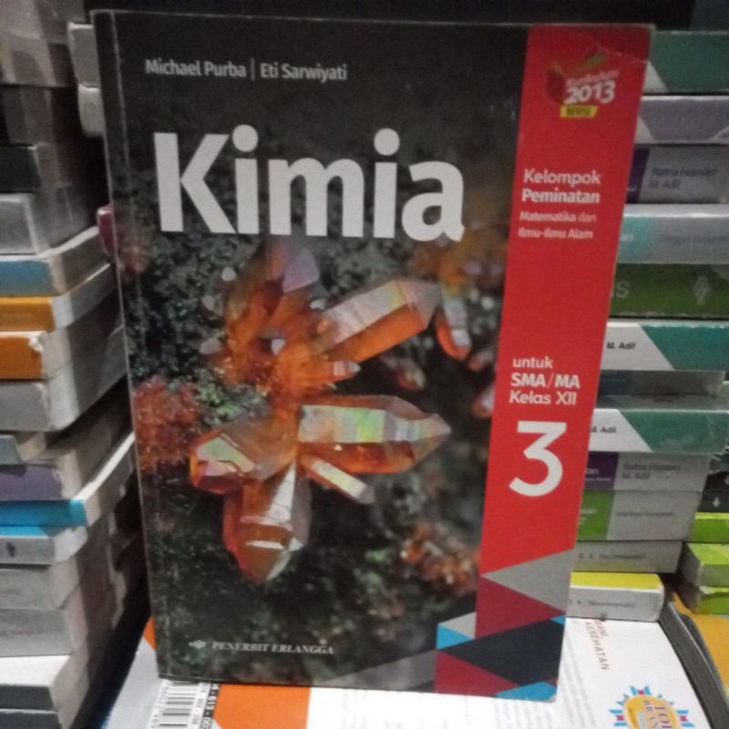 Kimia SMA kelas XII/3 Erlangga edisi revisi