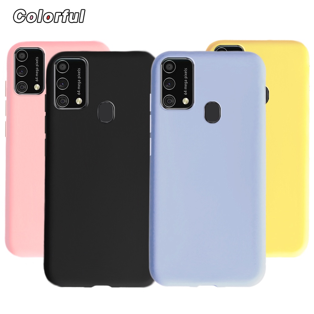 Jual Samsung Galaxy M21s Sm F415f M21 Sm M215f Candy Color Silicone Soft Case Shockproof Protective Phone Case Shopee Indonesia