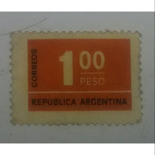 

Perangko Argentina tema Numeral