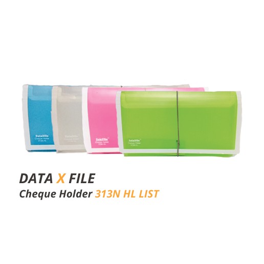 

DATA X FILE CHEQUE HOLDER 313 N LIST PUTIH