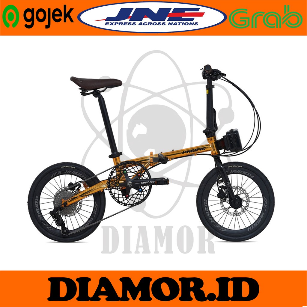 Sepeda Lipat 16 inch Pacific Kodiak 3.0 Hydraulic 9 Speed