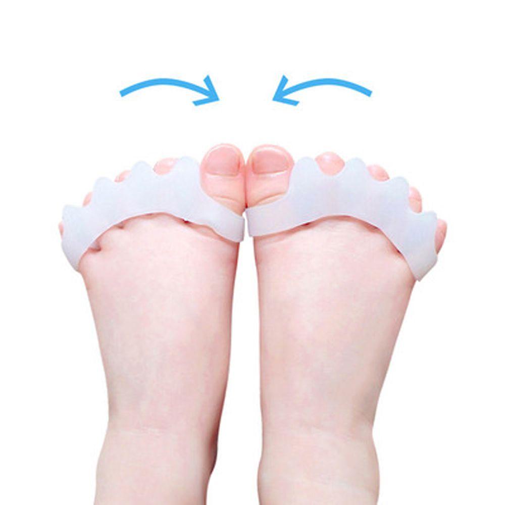 AUGUSTINA Agustina Pemisah Jari Kaki Pria Wanita Professional SEBS Foot Valgus Corrector