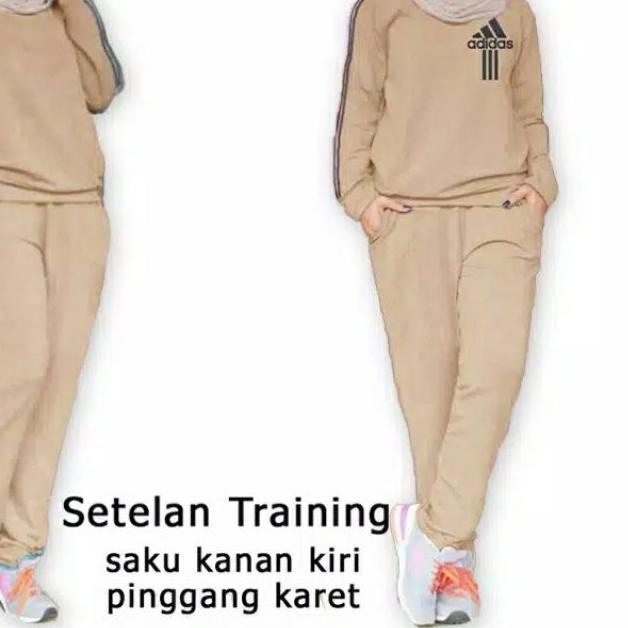 ❉ Setelan Training Jumbo,Baju olahraga wanita ♗