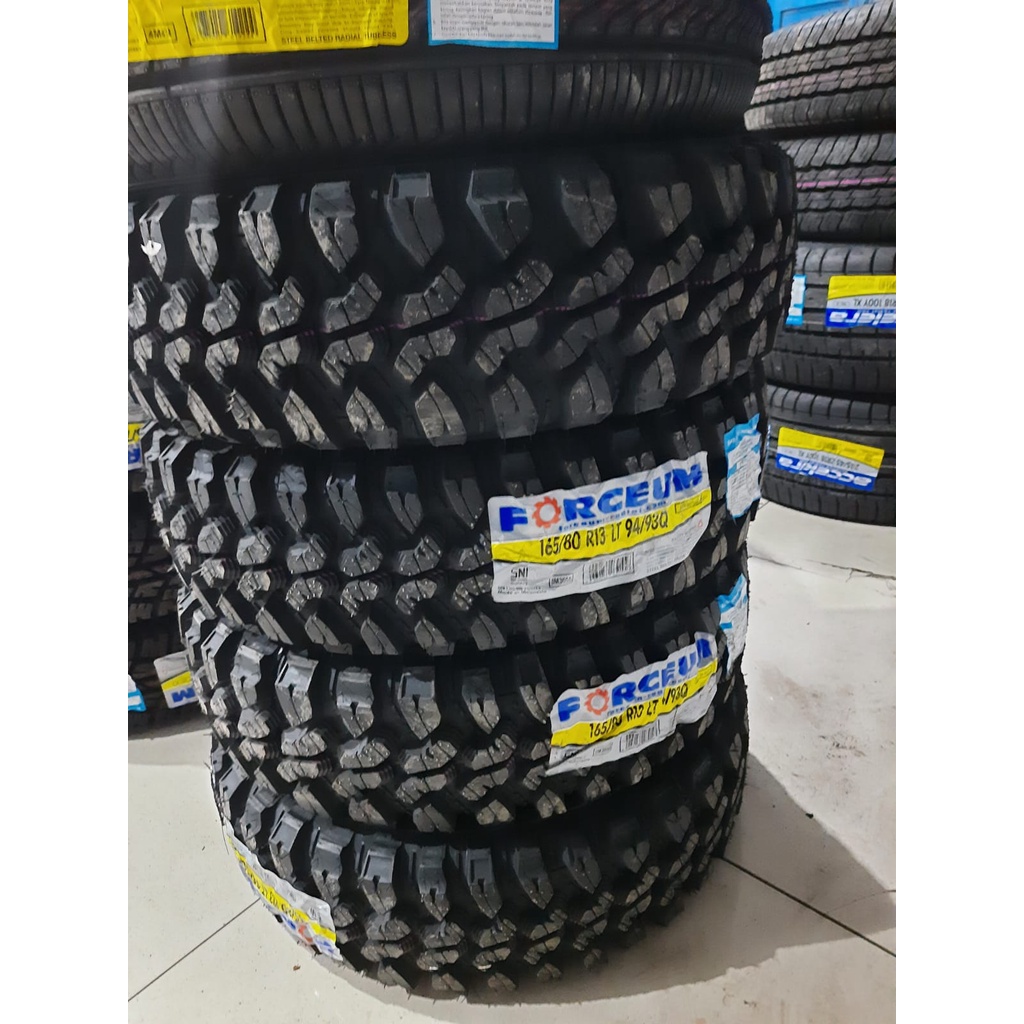 Ban Mobil Offroad MT 165/80 R13 Ban Forceum MT 08 Plush Lokal Berkualitas
