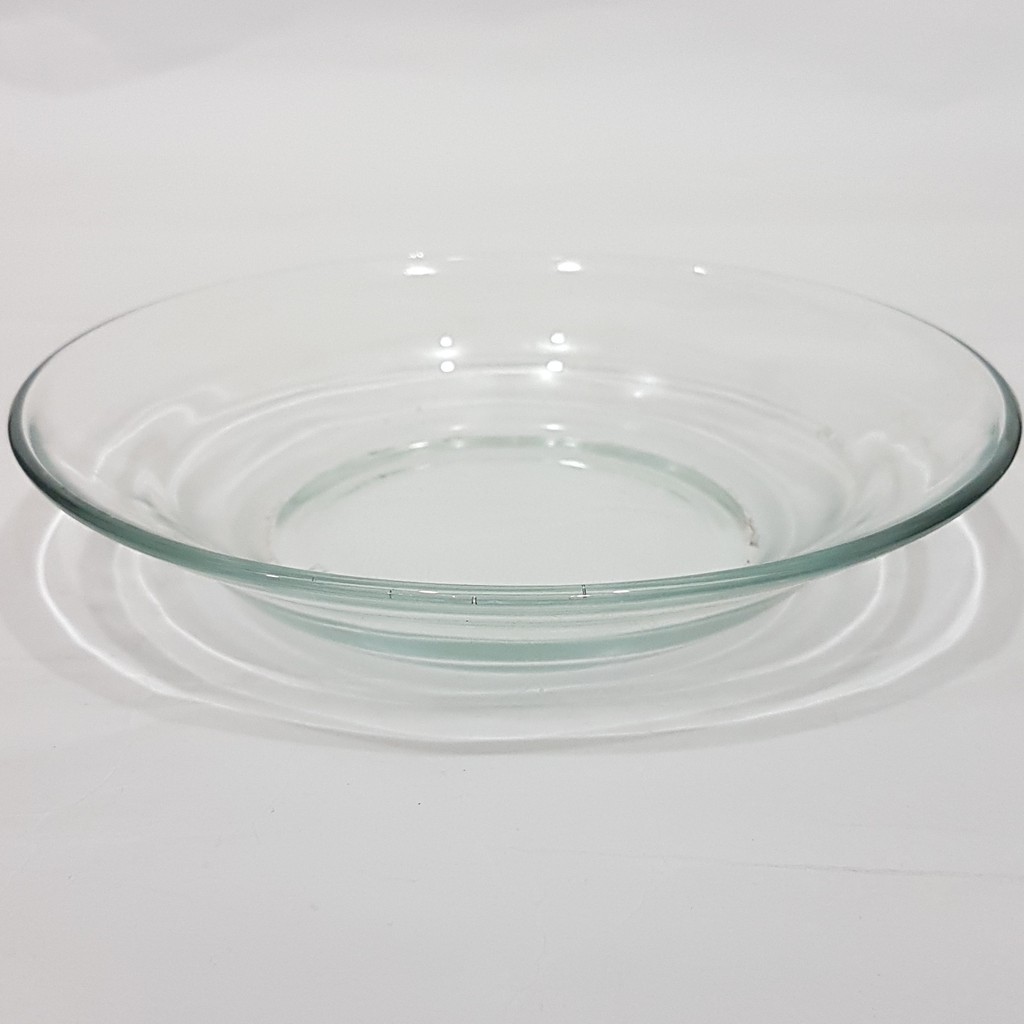 Piring Bumbu / Lepek Kaca Polos / Alas Cangkir / Lepek Kaca / Saucer
