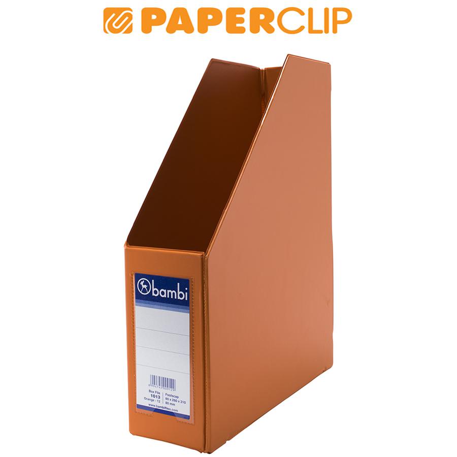 BOX FILE BAMBI 1013 12 ORANGE