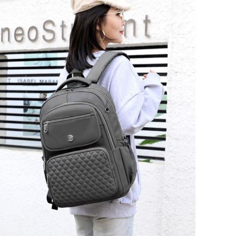 Original Tas Ransel Wanita CHIBAO LAPTOP JUMBO 15 Inch Import KOREA Anti Air Best Seller Terbaru