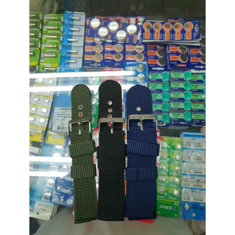 Tali Jam Tangan Kanvas Kain, Tali Jam Tangan Universal