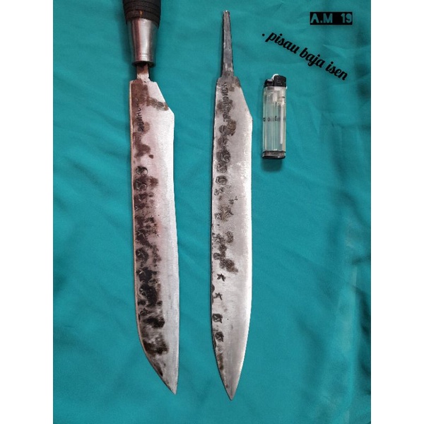 pisau sadap aren dan pisau sembelihan baja isen super asahan