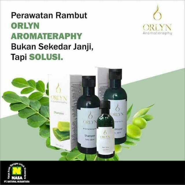 PAKET ORLYN NASA (ORLYN SHAMPO + ORLYN CONDITIONER + ORLYN HAIR TONIC) - PAKET PERWAWATAN RAMBUT SEH
