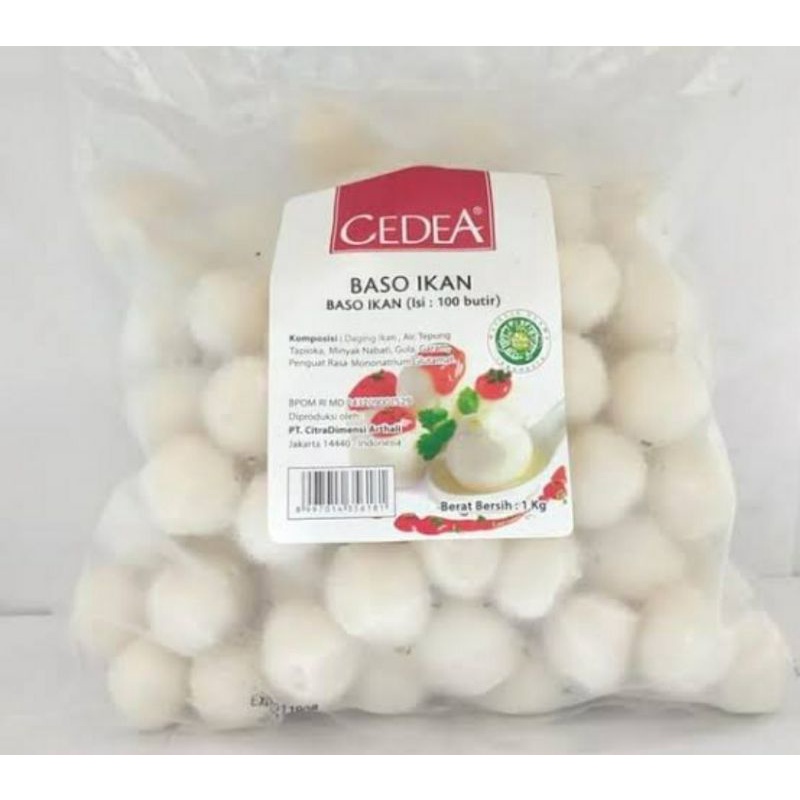 Cedea Baso Ikan 100pcs 1kg