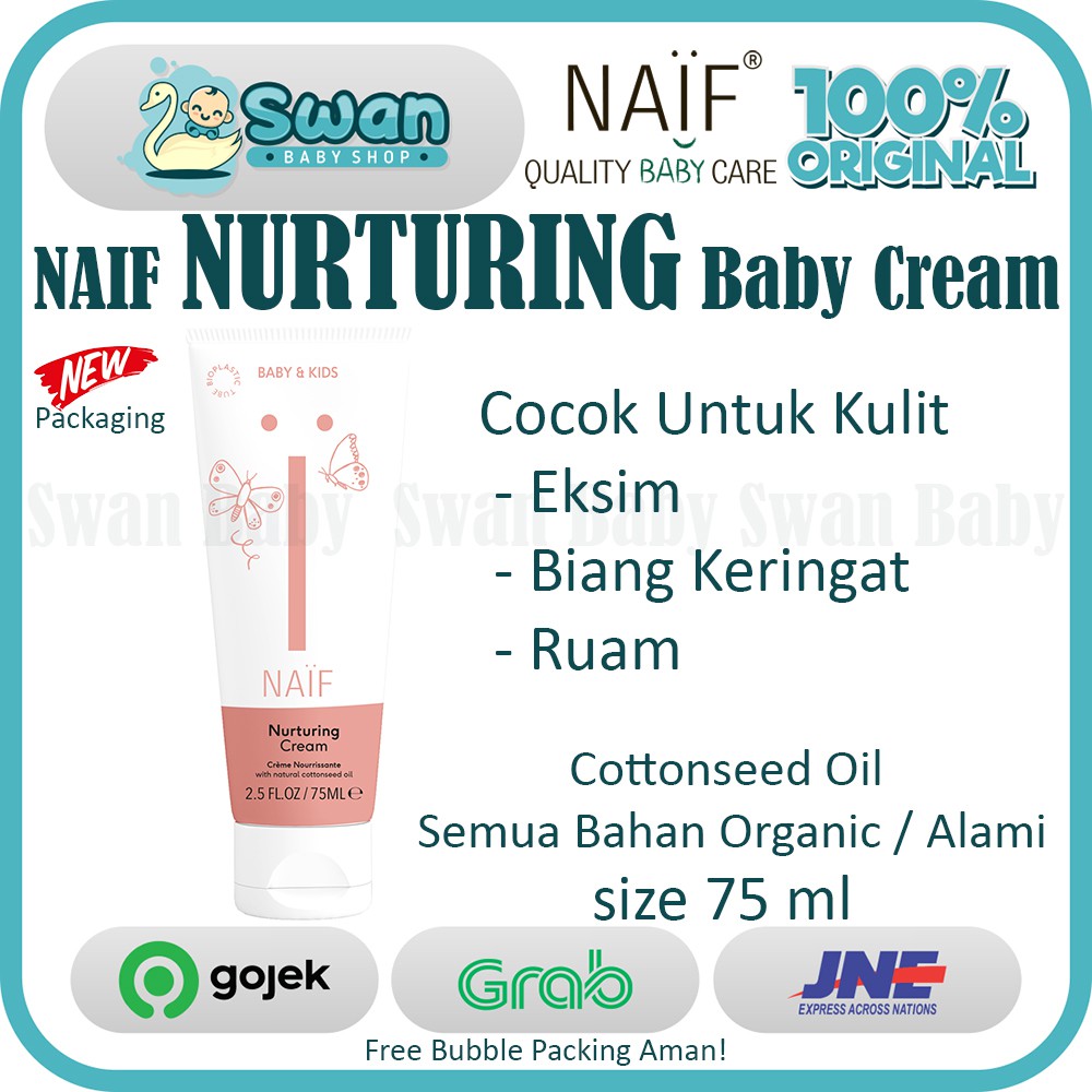 Naif Nurturing Baby Cream / perawatan kulit bayi