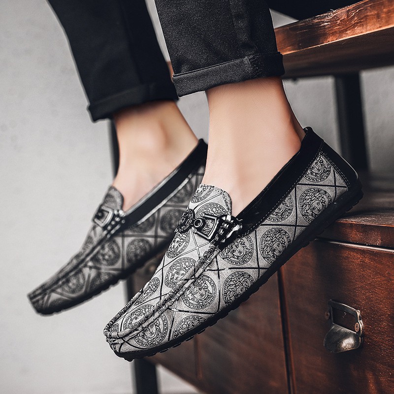 OFFICIAL SEPATU SLIP ON PRIA KULIT SINTETIS SP308