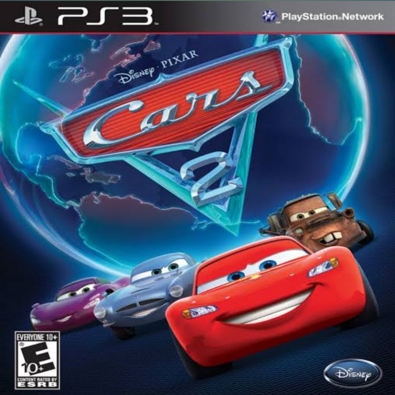 DVD game ps3 cfw/hen CARS 2 +DLC