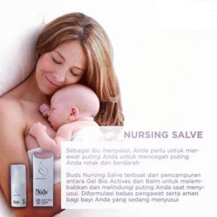 Buds Organics Nursing Salve For Mom 15ml Krim Pelindung Puting Ibu BCO Cherished Organic WHS